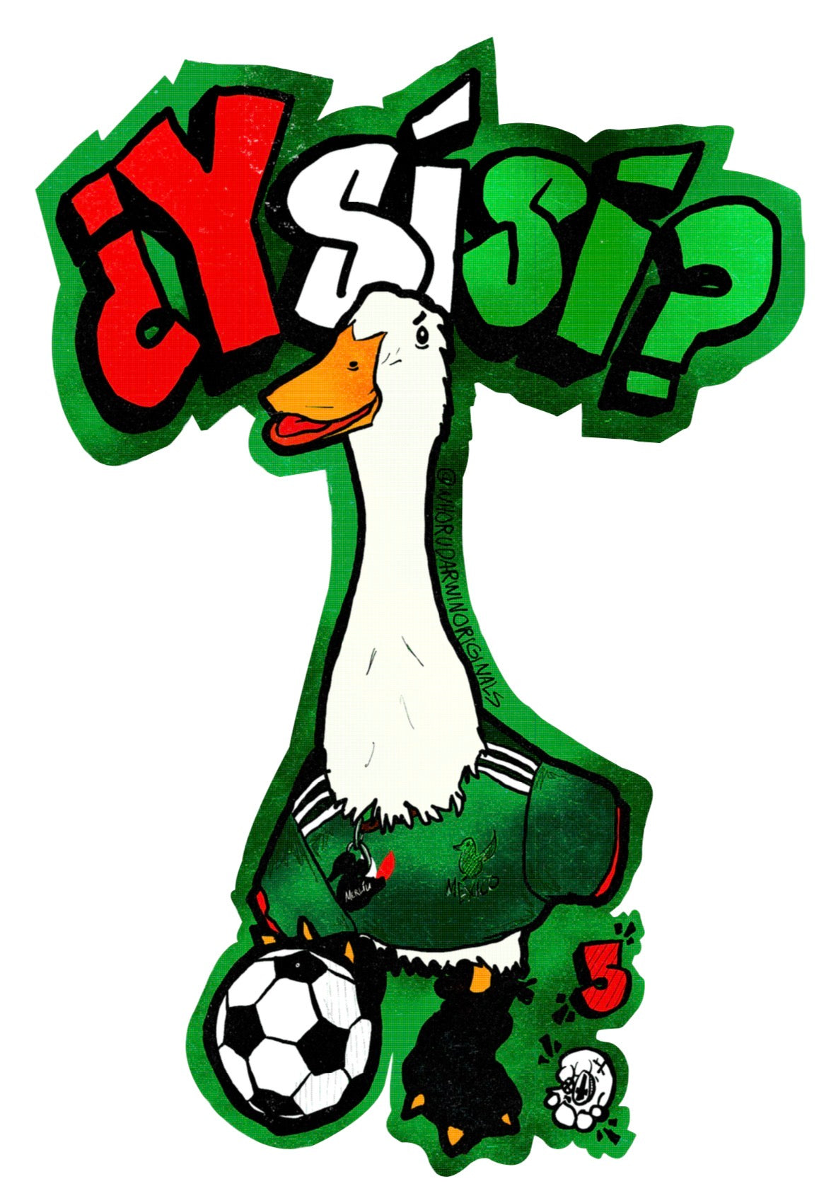 4” Y si si ? sticker