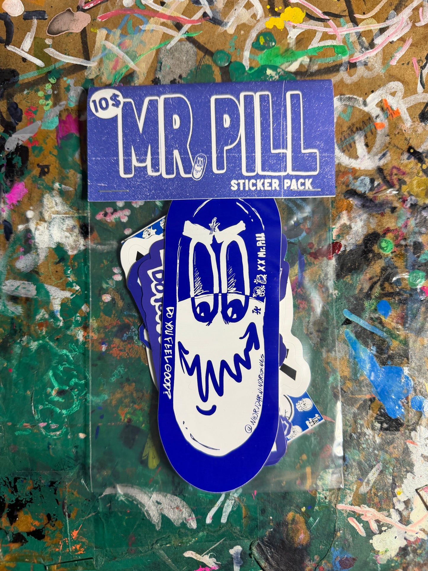 MR. PILL (Sticker Pack)