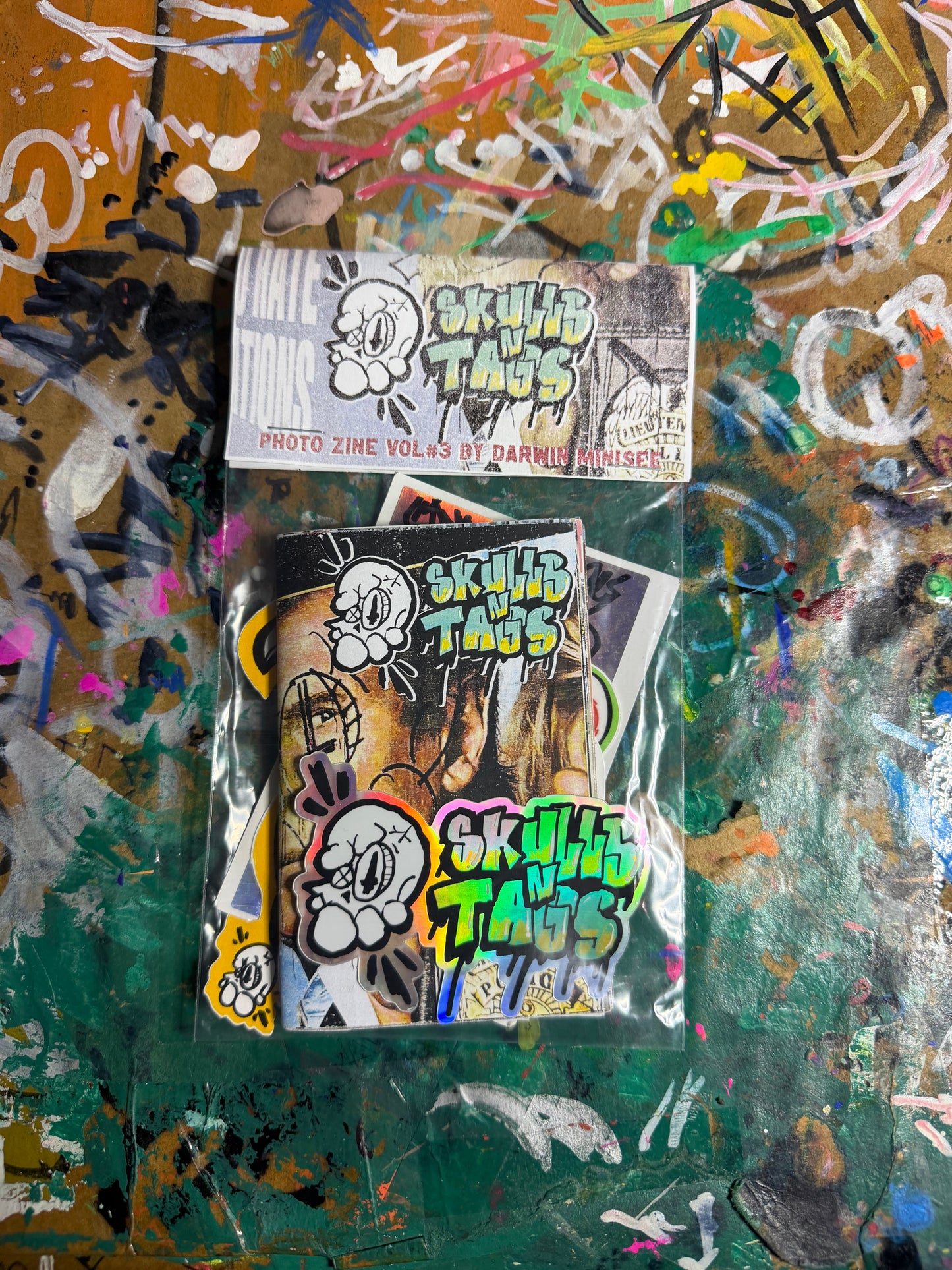 Skulls n Tags Zine (Zine/Sticker Pack)