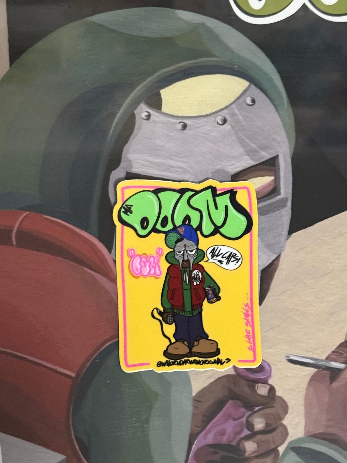 3” MF DOOM STICKER PACK