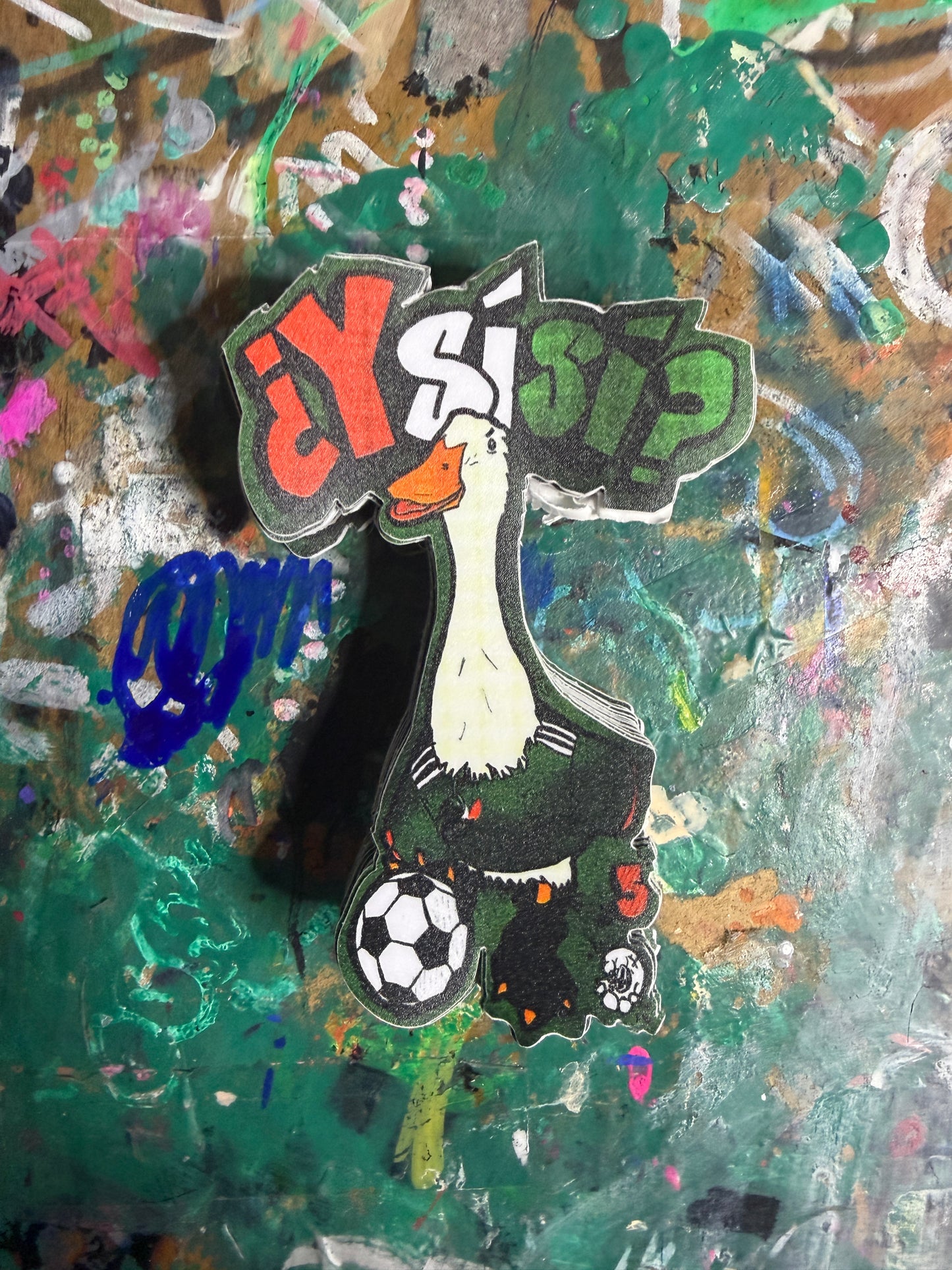 4” Y si si ? sticker