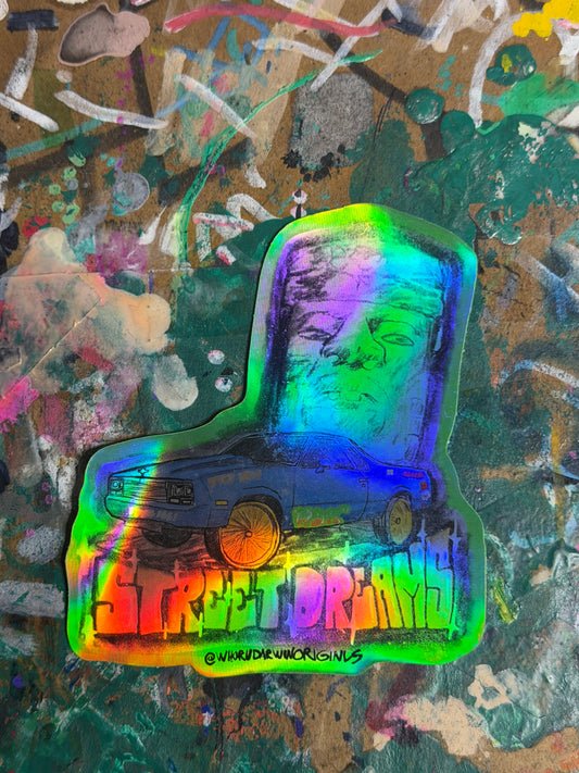4” HALO STREET DREAMS STICKER