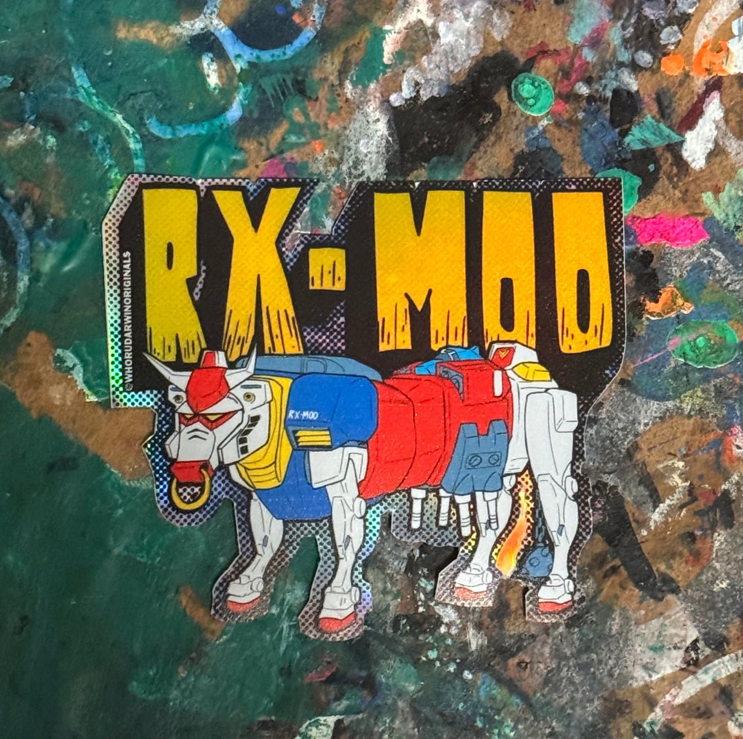 RX- M00 GUNDAM BOOTLEG STICKEr