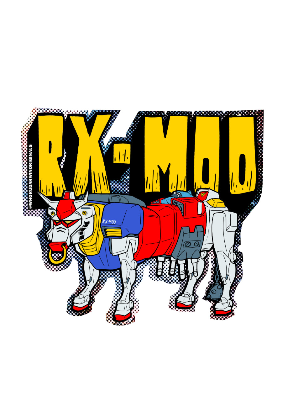 RX- M00 GUNDAM BOOTLEG STICKEr