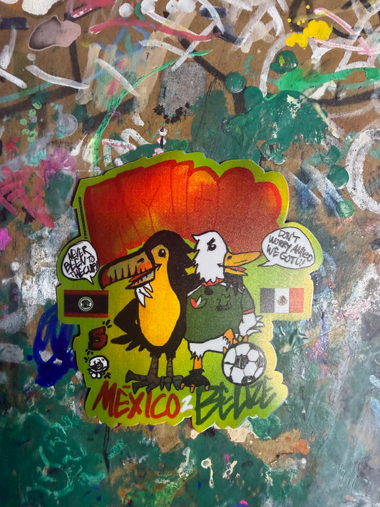 4” AMIGO’s HALO STICKER
