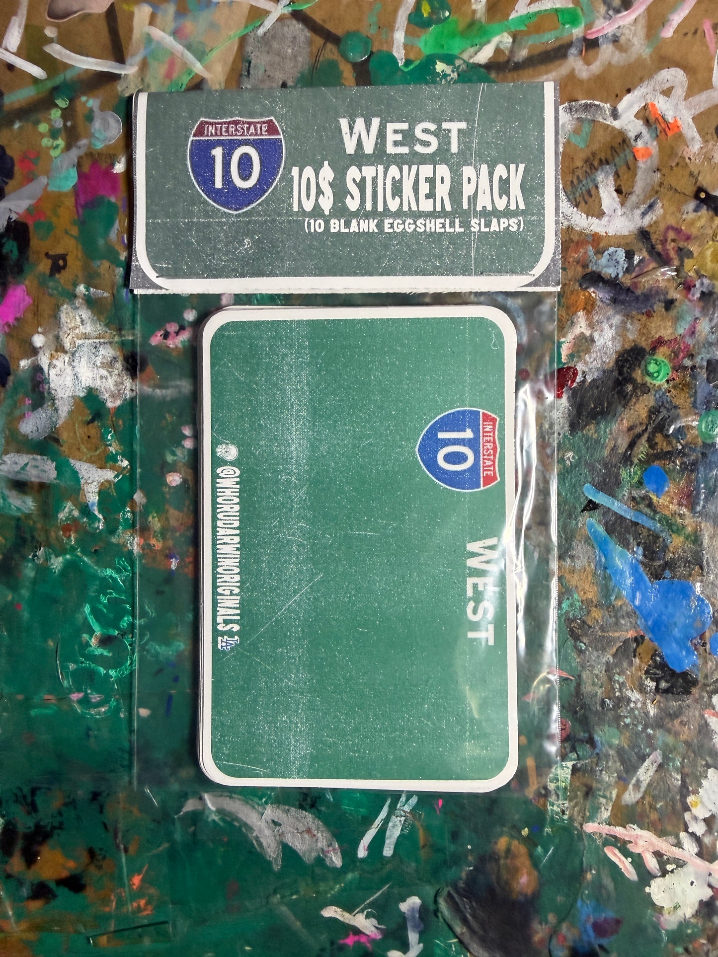 10 WEST EGGSHELLS (Sticker Pack)